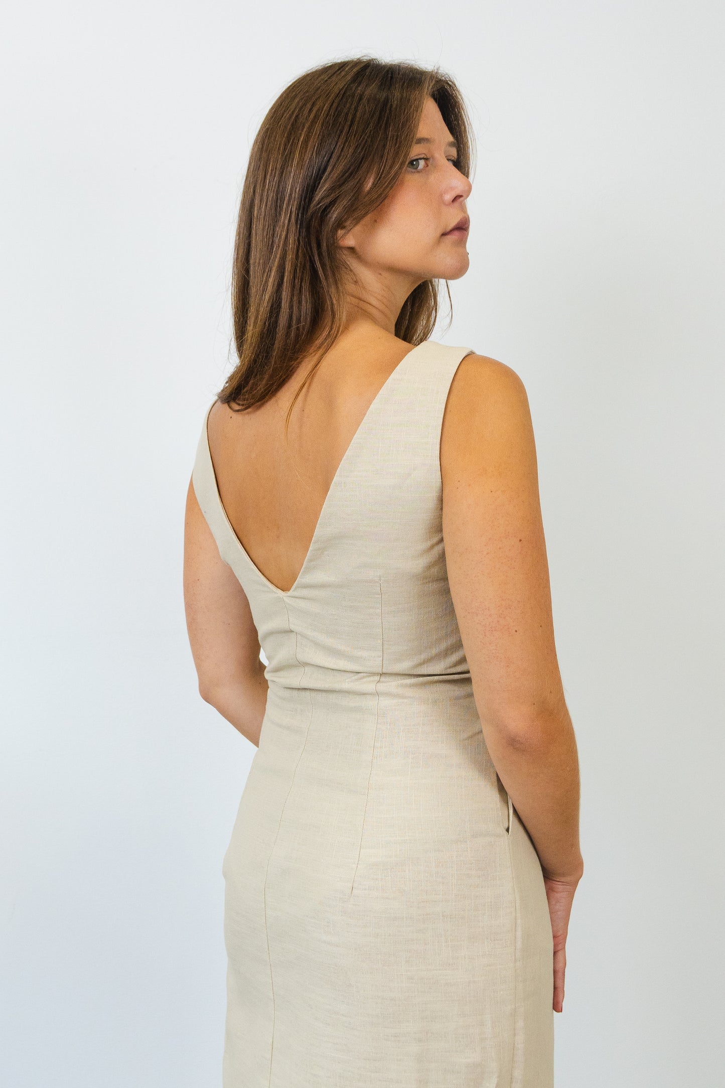 Sleeveless Tube Dress